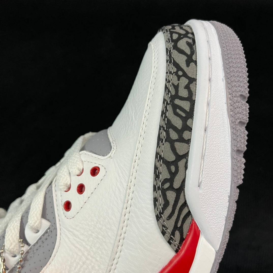 i8 Batch-Air Jordan 3 “Fire red”