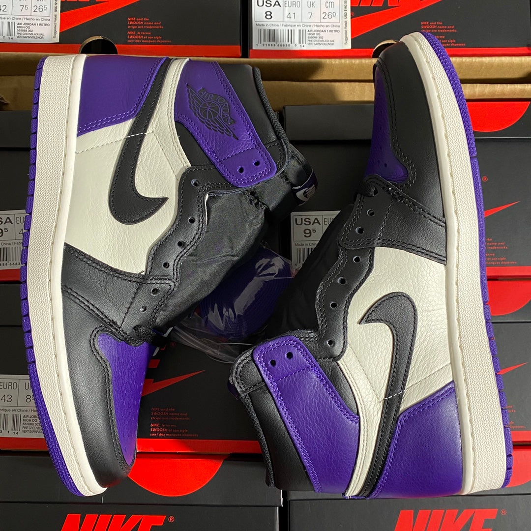 LJR Batch-Air Jordan 1 Retro High OG “Court Purple”