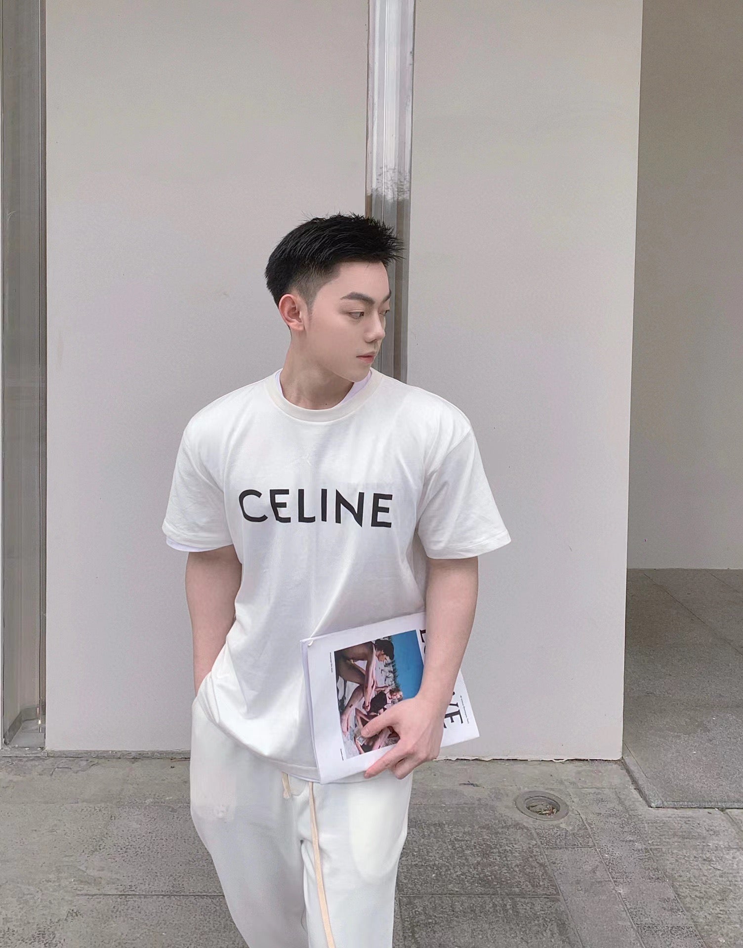 LuxluxHouse Best Quality Clothes T-shirt Celine