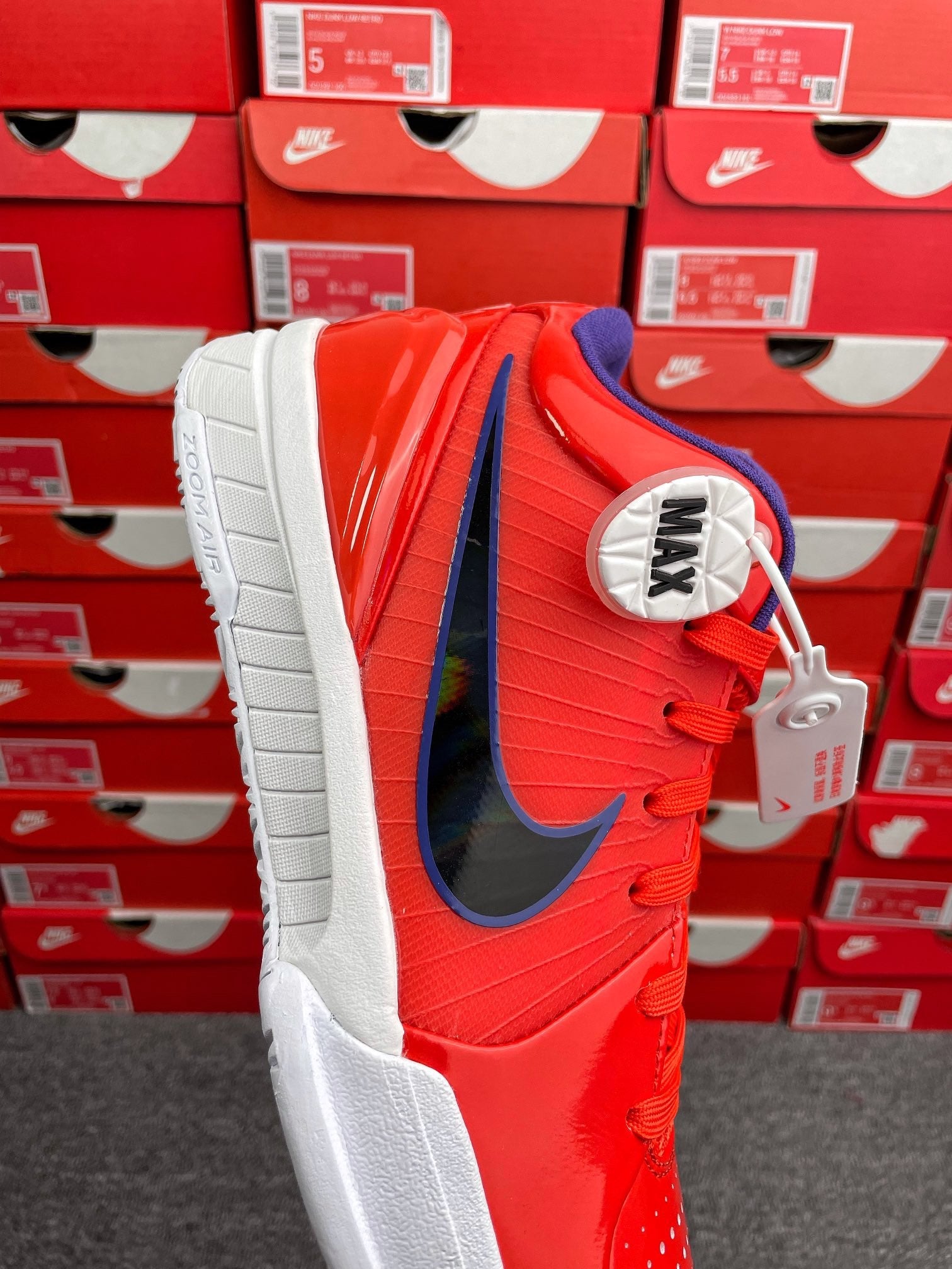 Max Batch-UNDEFEATED × Nike Zoom Kobe 4 Protro