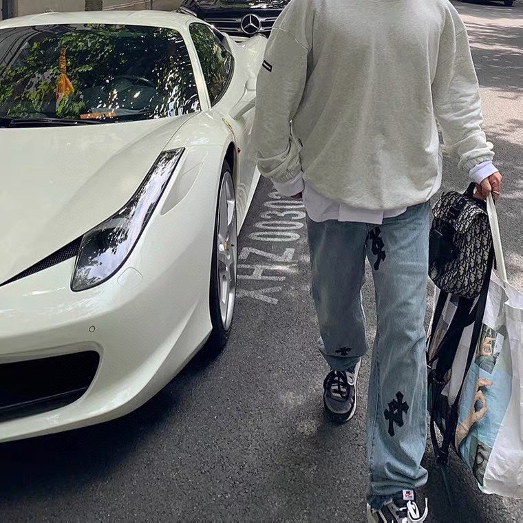 LuxluxHouse Best Quality Clothes Pants Chrome Hearts