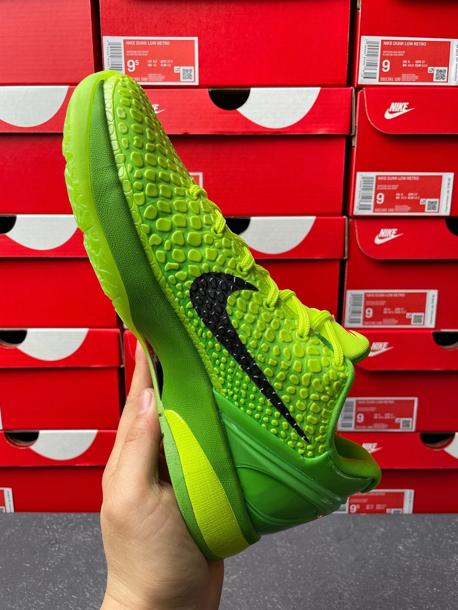 S2 Batch-Nike Zoom Kobe 6 Protro “Grinch”