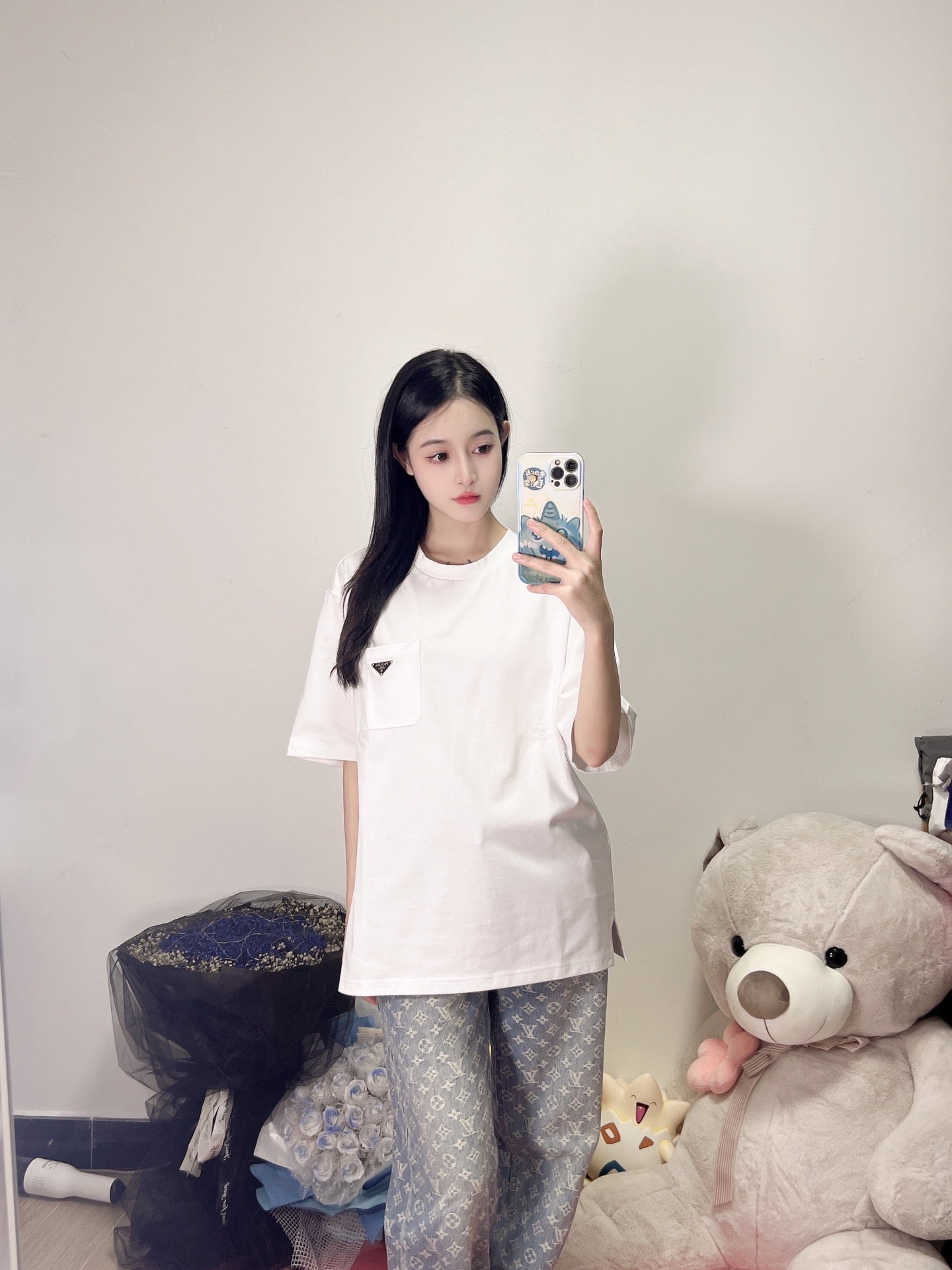 LuxluxHouse Best Quality Clothes T-shirt Prada