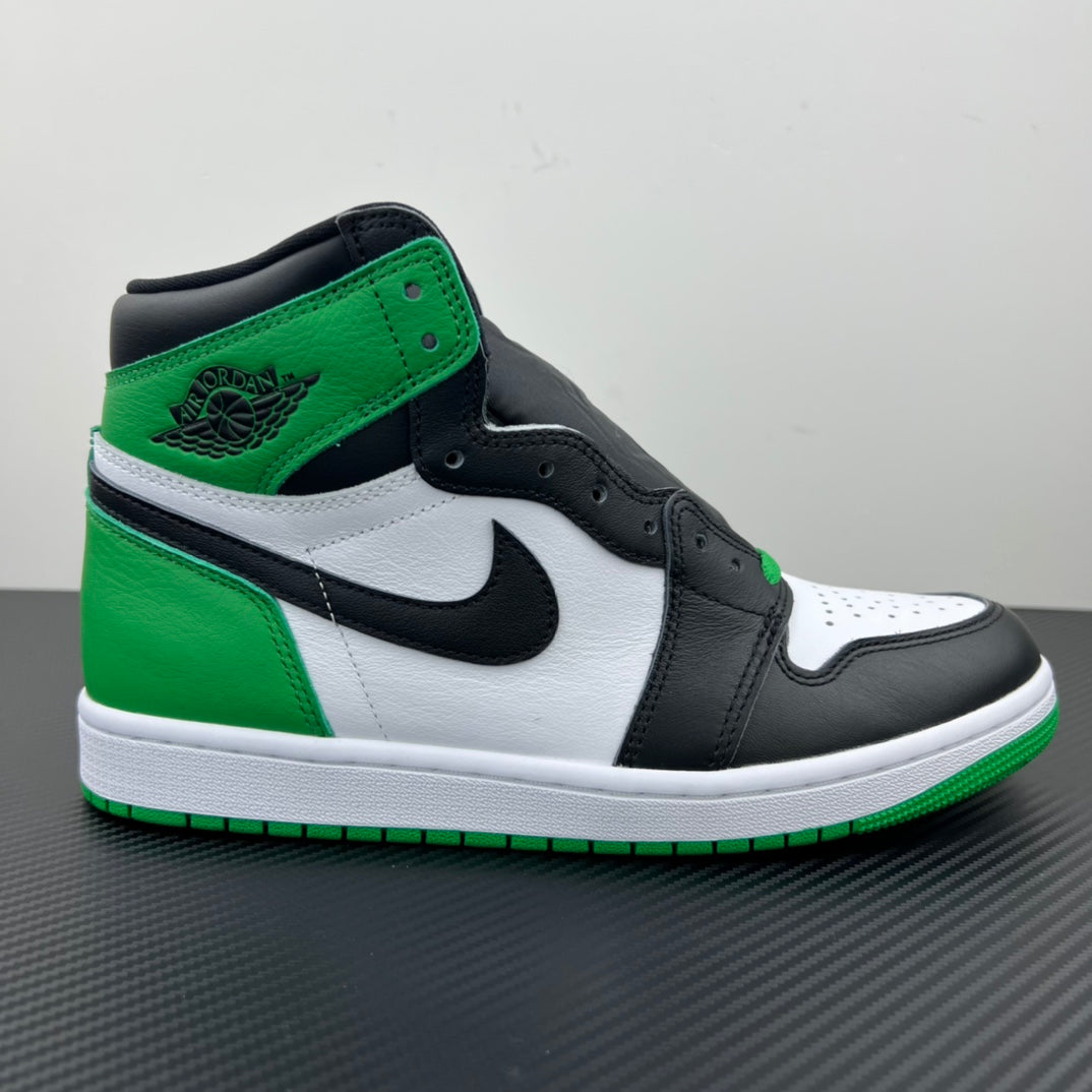 LJR Batch-Air Jordan 1 Retro High OG “Black and Lucky Green”