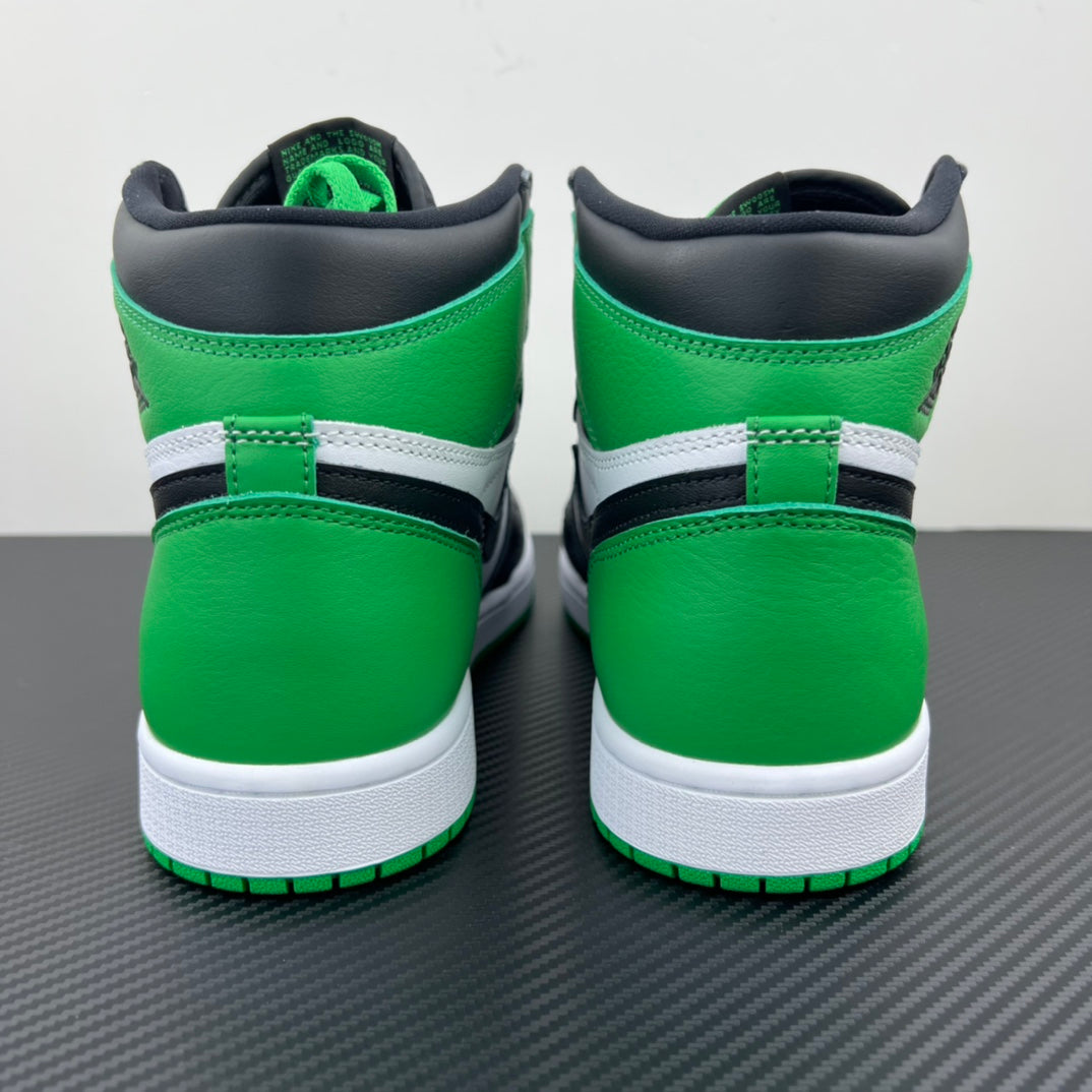 LJR Batch-Air Jordan 1 Retro High OG “Black and Lucky Green”