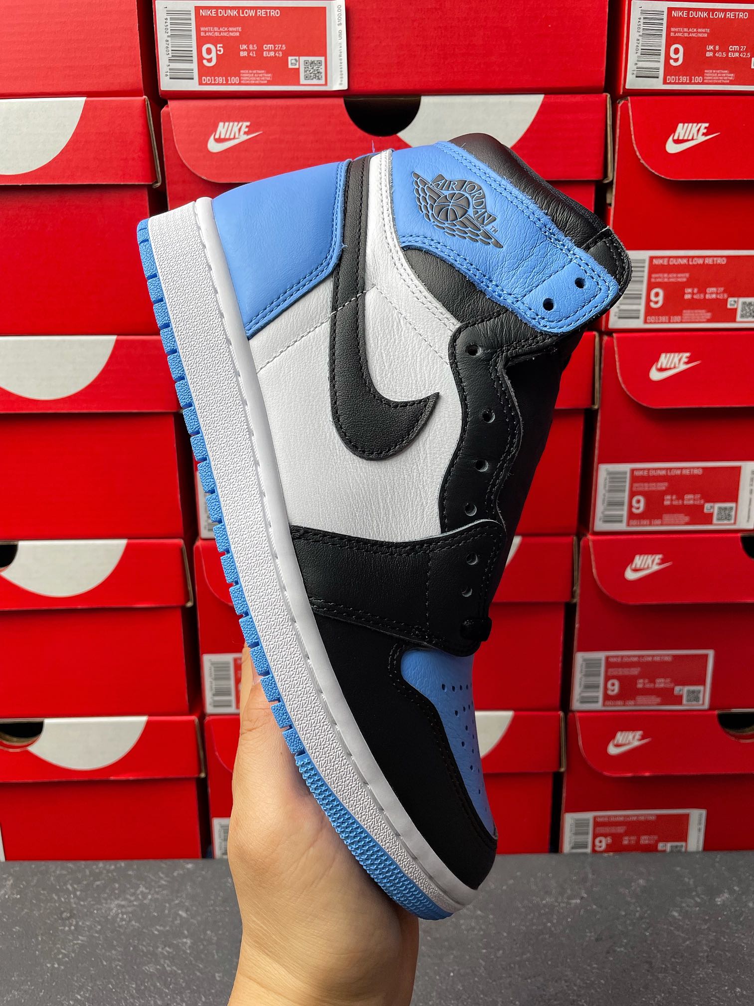 LJR Batch-Air Jordan 1 Retro High OG “University Blue”