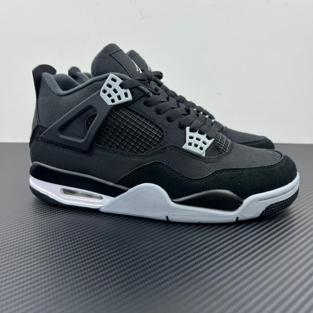 PB Batch-Air Jordan 4 “Black canvas”