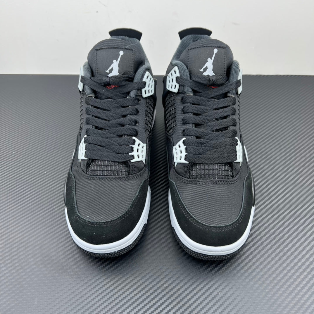 PB Batch-Air Jordan 4 “Black canvas”