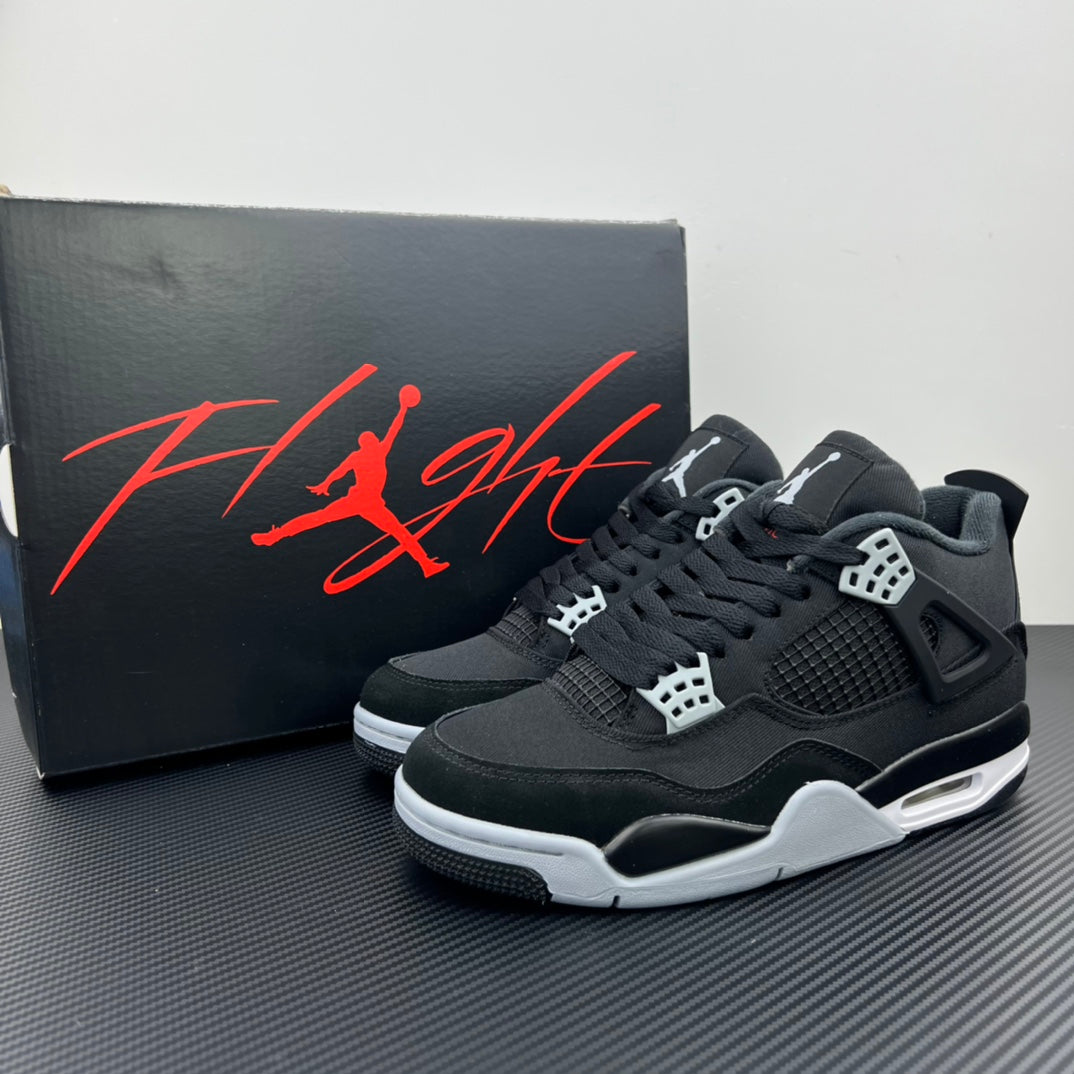 PB Batch-Air Jordan 4 “Black canvas”