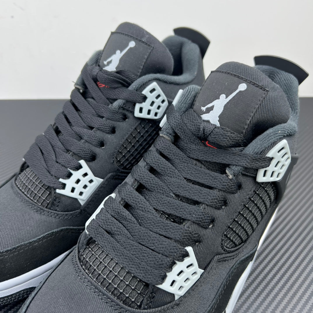 PB Batch-Air Jordan 4 “Black canvas”