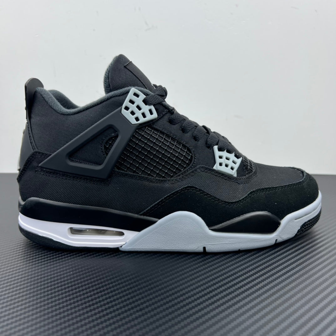 PB Batch-Air Jordan 4 “Black canvas”