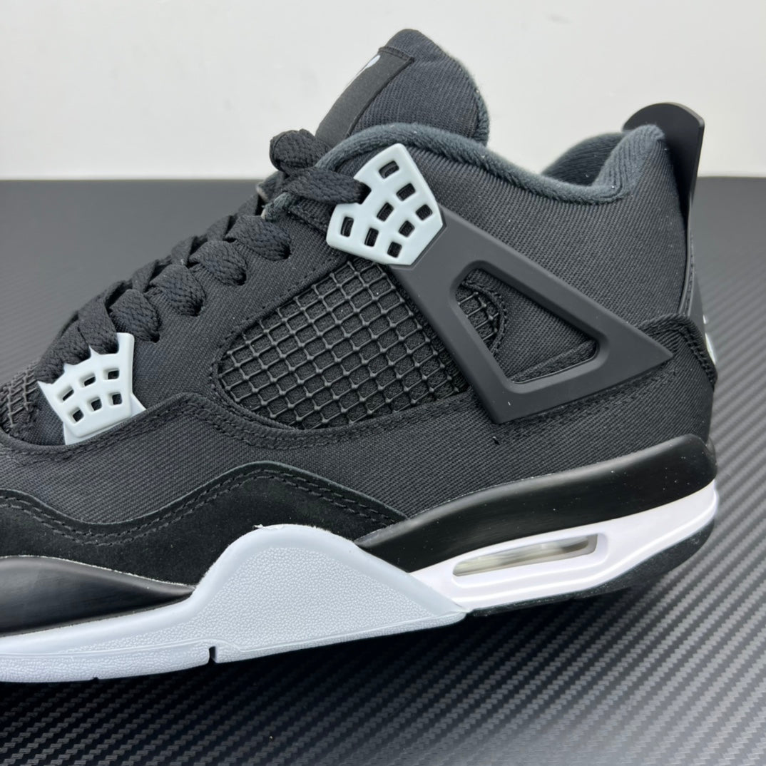 PB Batch-Air Jordan 4 “Black canvas”