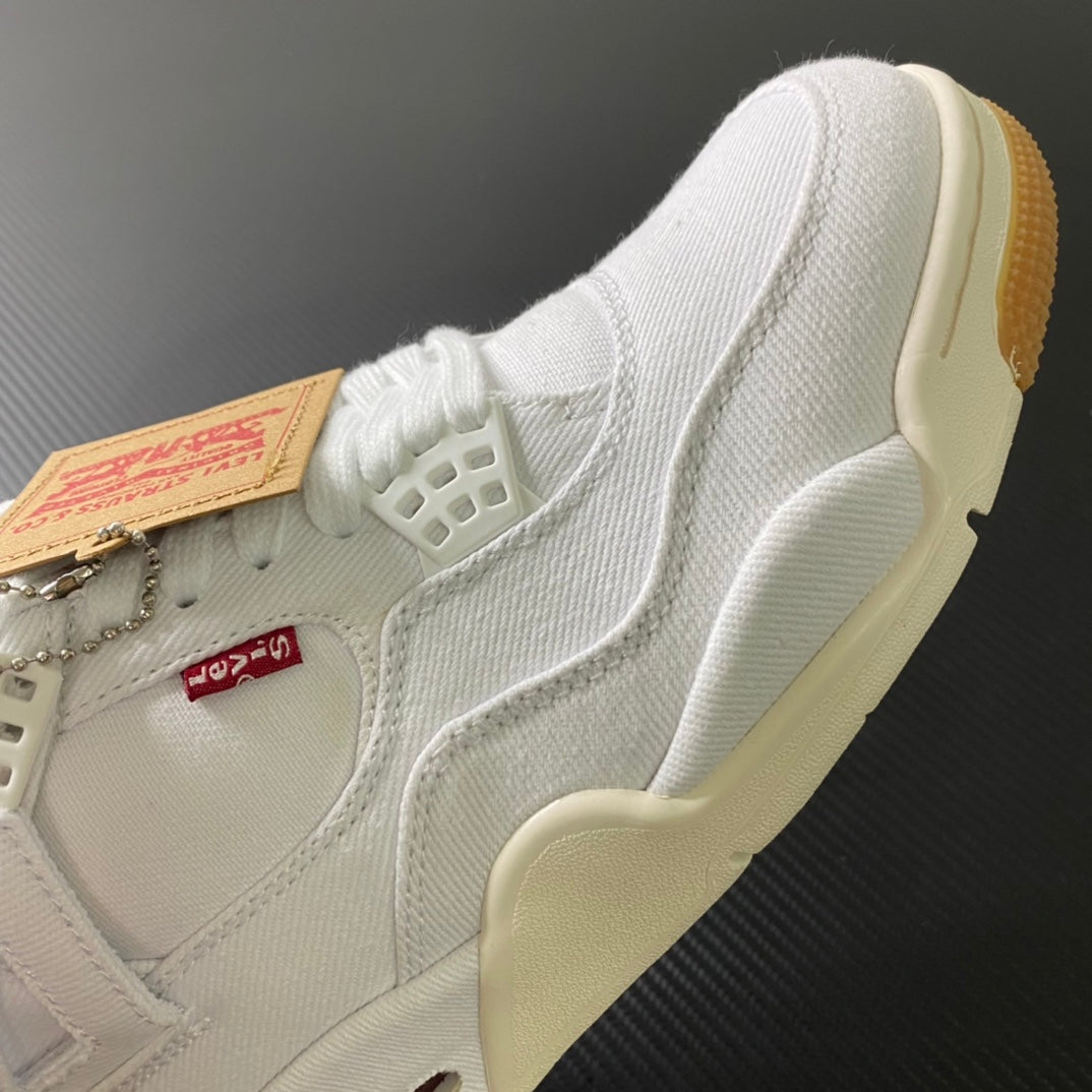 PB Batch-Levi's x Jordan Air Jordan 4 Levis White