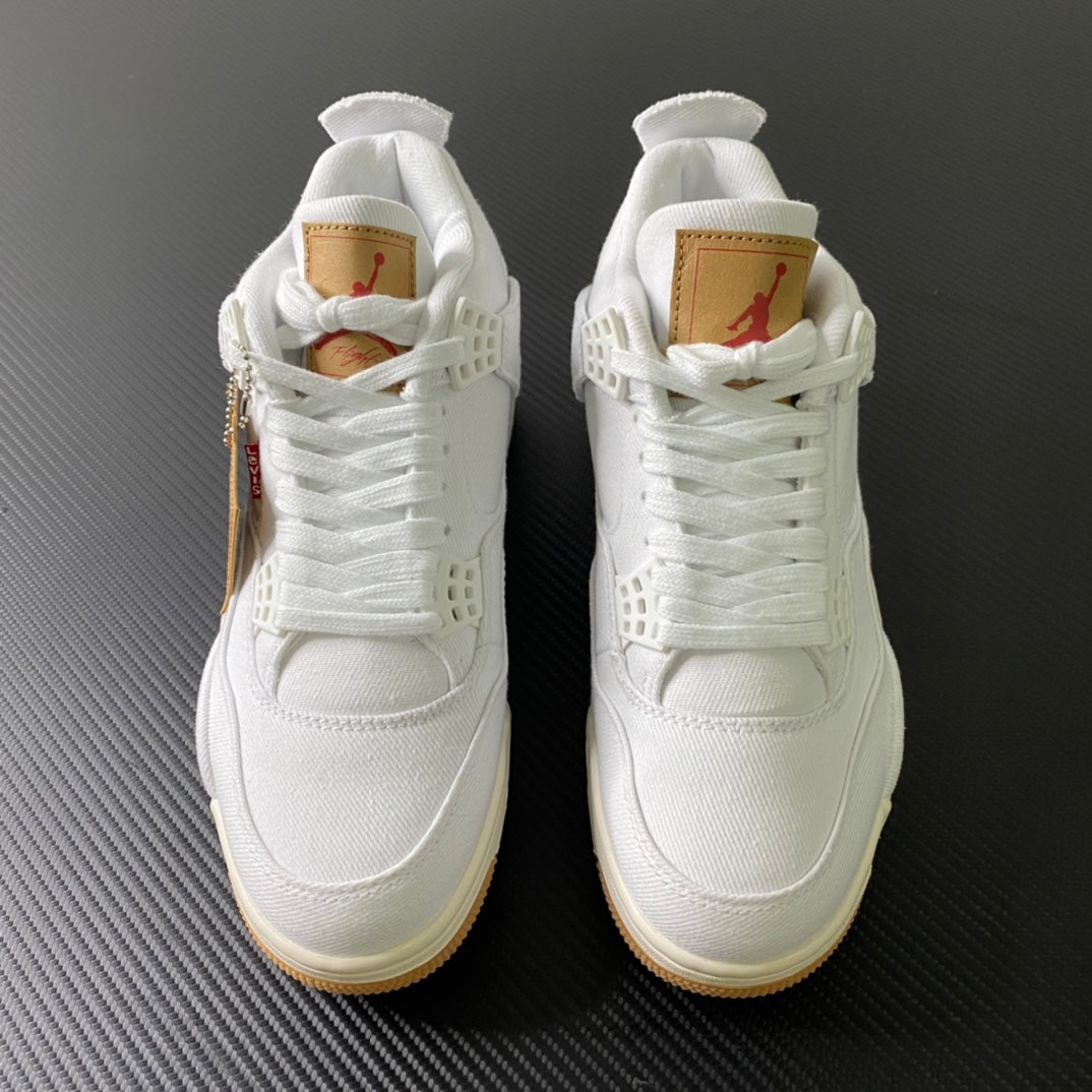 PB Batch-Levi's x Jordan Air Jordan 4 Levis White