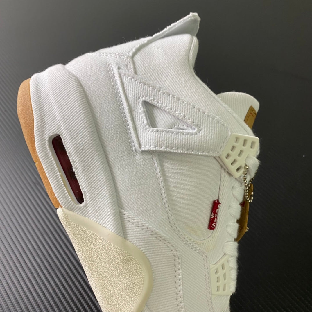 PB Batch-Levi's x Jordan Air Jordan 4 Levis White