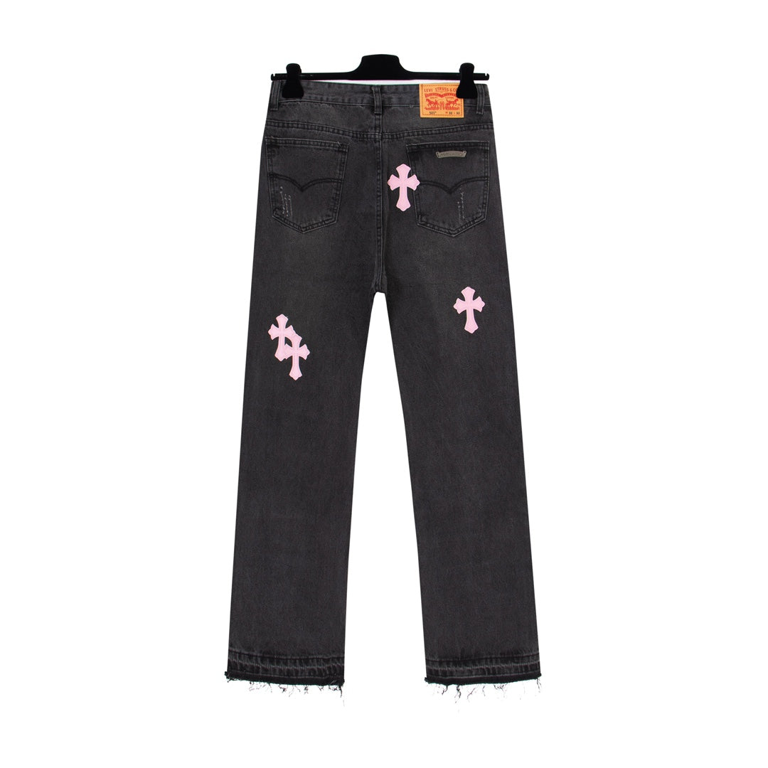 LuxluxHouse Best Quality Clothes Pants Chrome Hearts