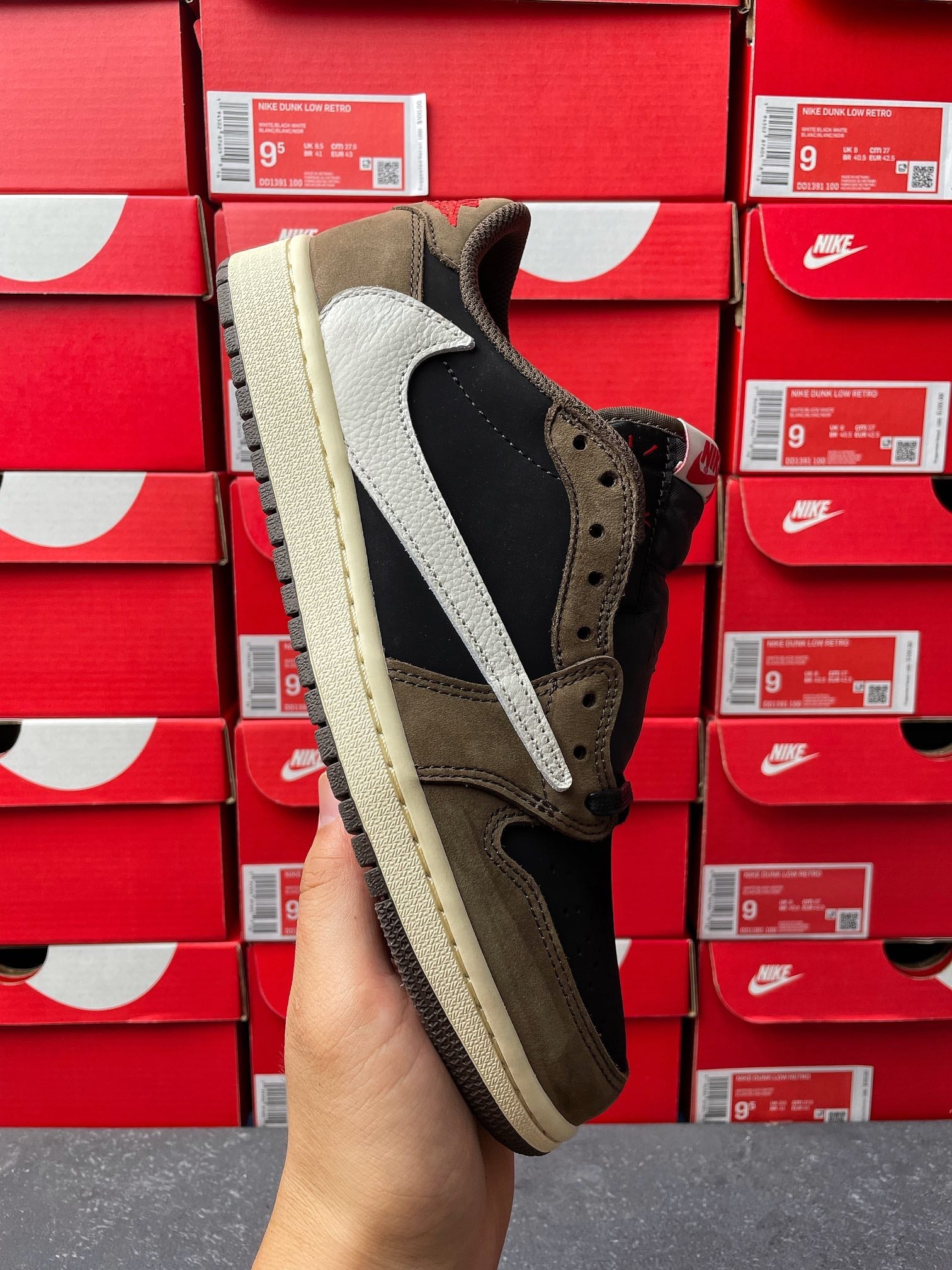 FK Batch-Air Jordan 1  × Travis Scott “Mocha”