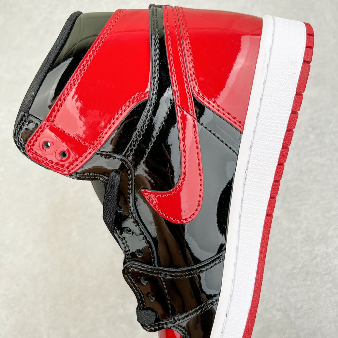 KZ Batch-Air Jordan 1 Retro High OG “Patent Bred”