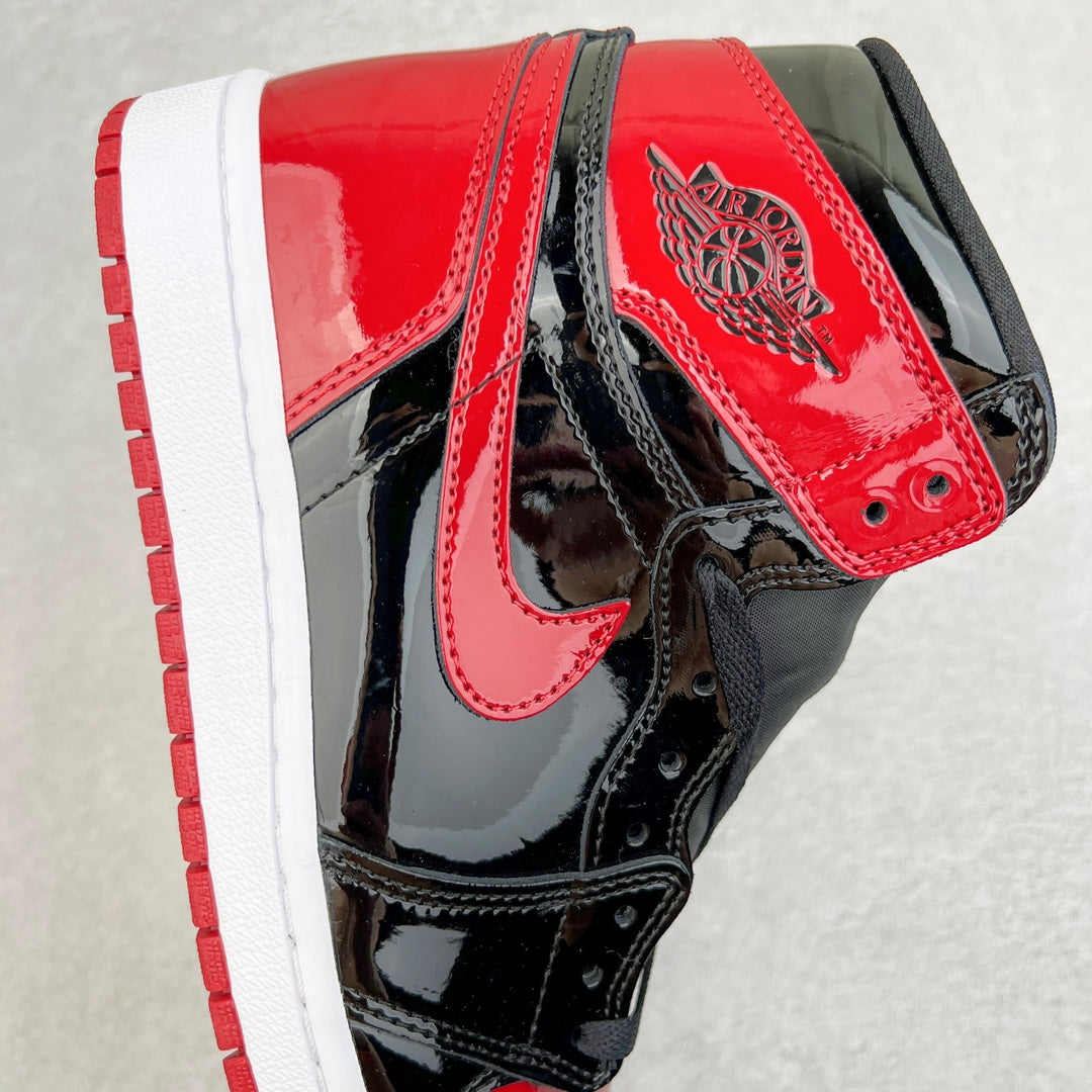 KZ Batch-Air Jordan 1 Retro High OG “Patent Bred”