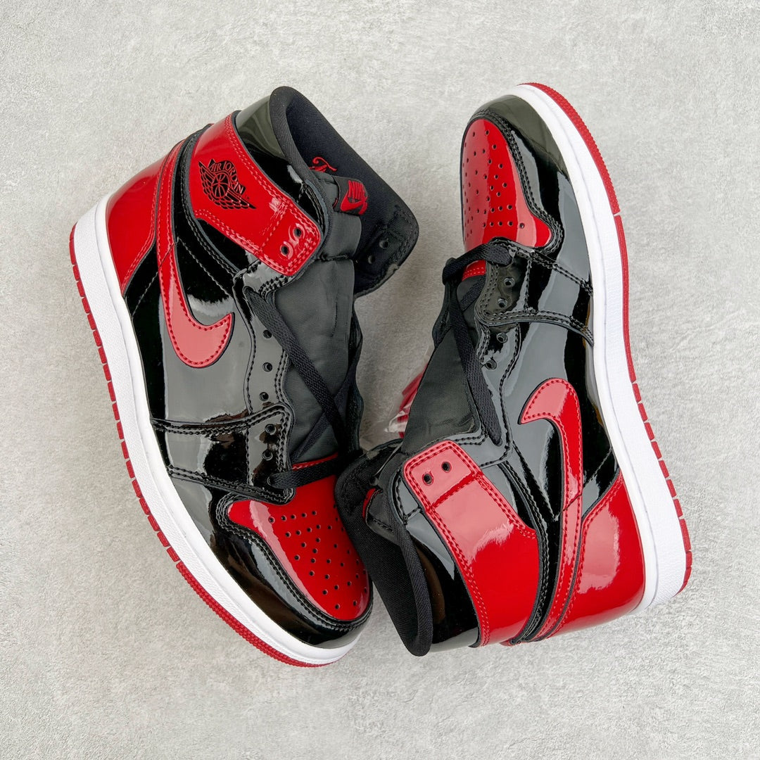 KZ Batch-Air Jordan 1 Retro High OG “Patent Bred”