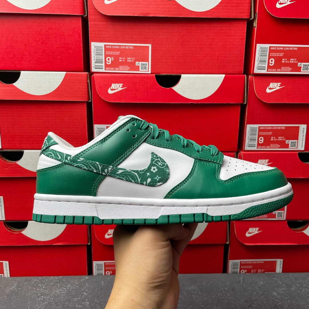 G Batch-Nike Dunk Low “Green Paisley”