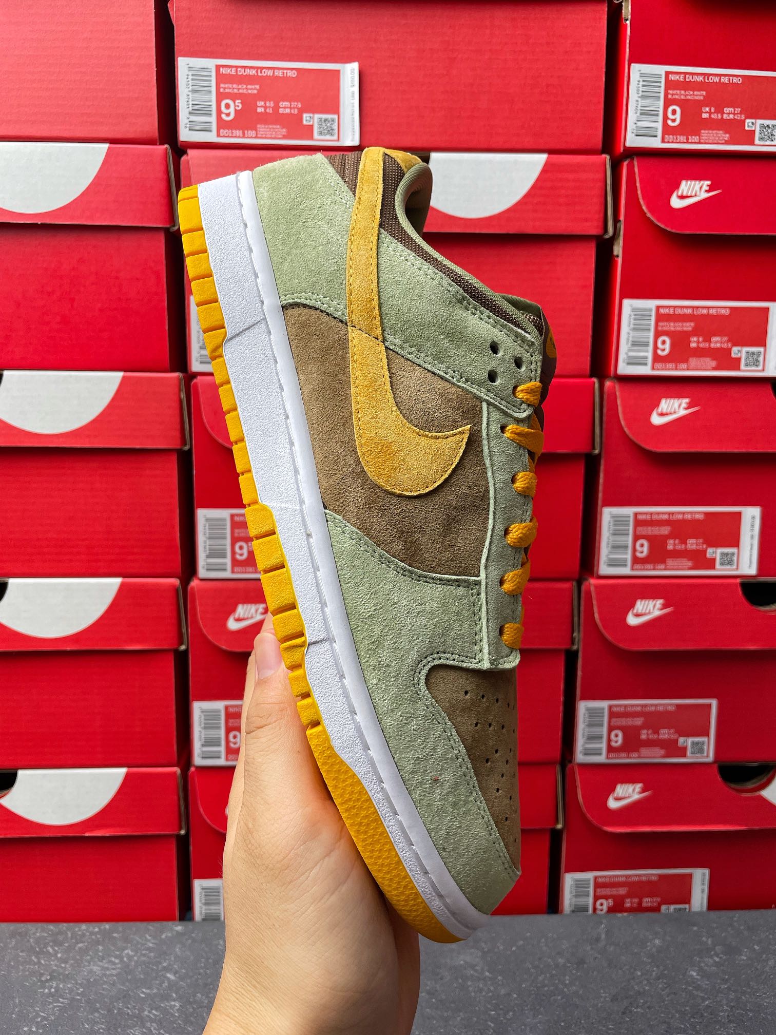 G Batch-Nike Dunk Low “Dusty Olive”