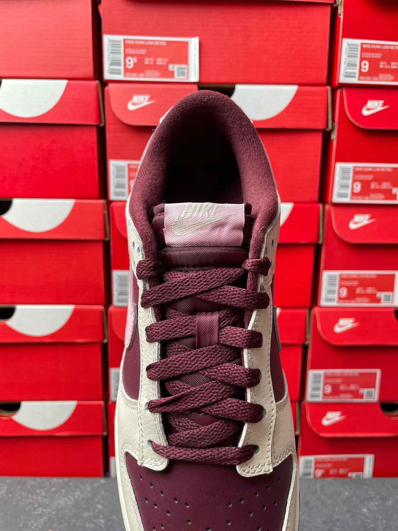 G Batch-Nike Dunk Low “Night Maroon and Medium Soft Pink”