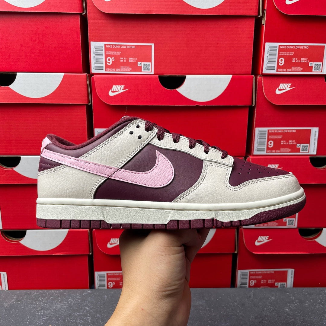 G Batch-Nike Dunk Low “Night Maroon and Medium Soft Pink”