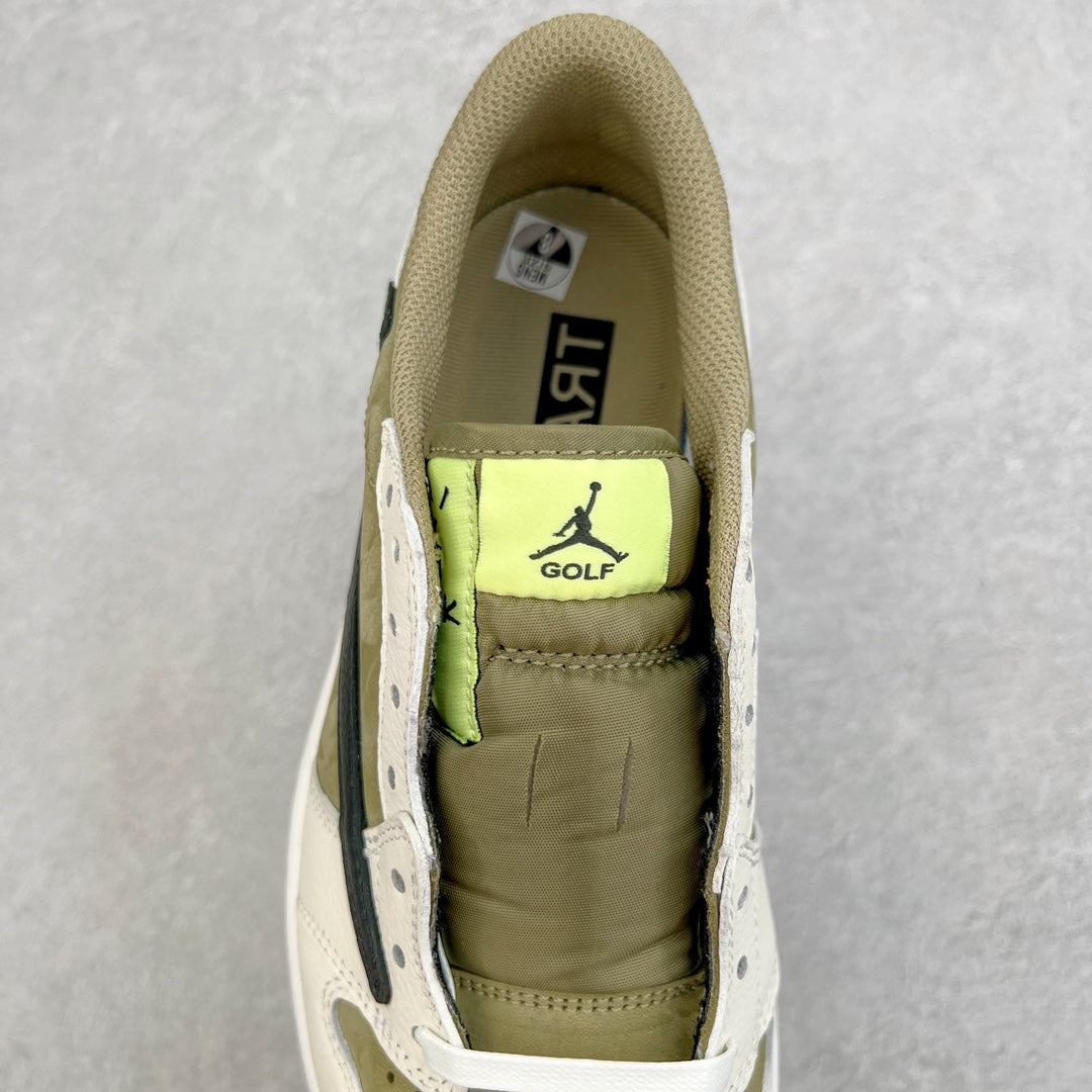 KZ Batch-Air Jordan 1  × Travis Scott “Golf Olives”