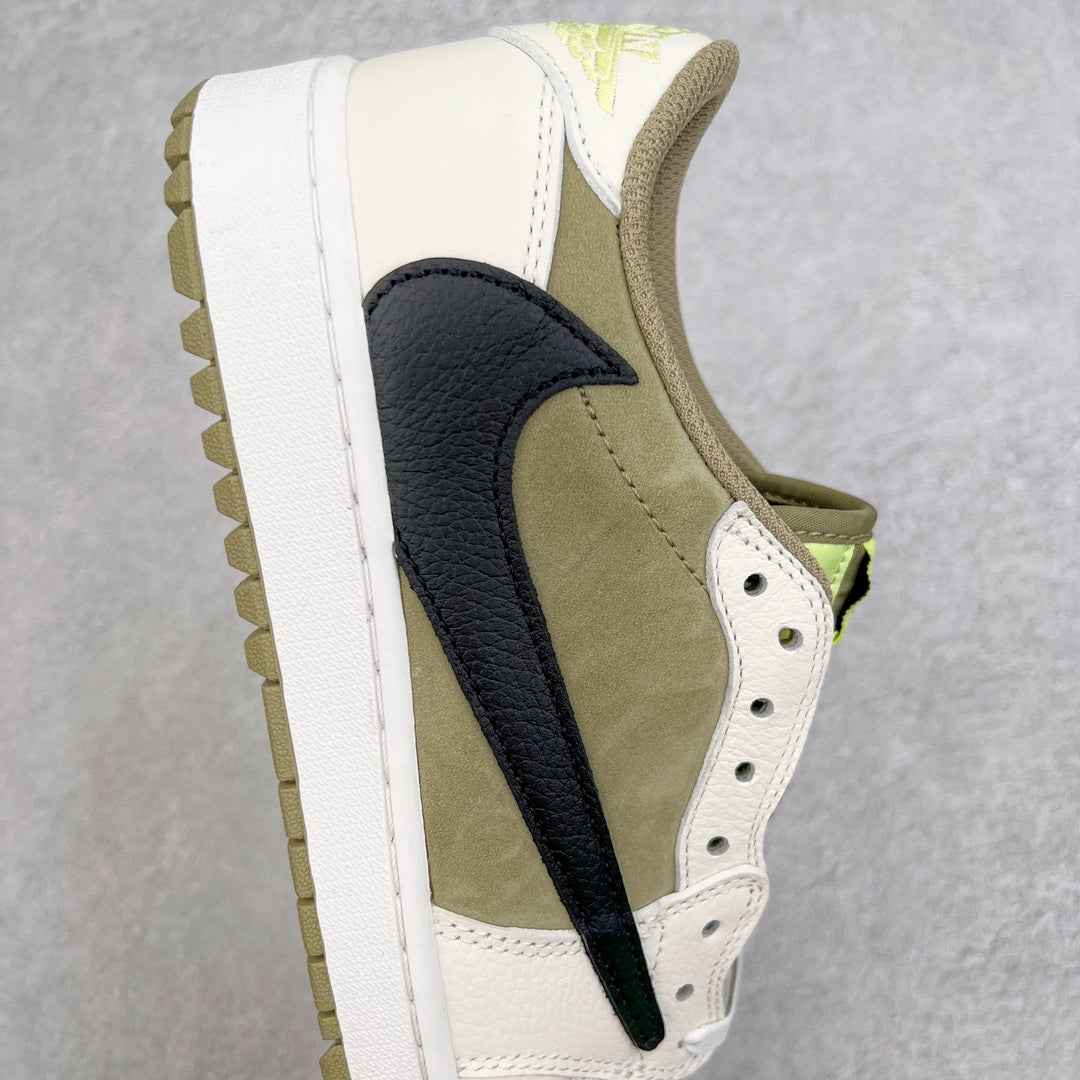 KZ Batch-Air Jordan 1  × Travis Scott “Golf Olives”