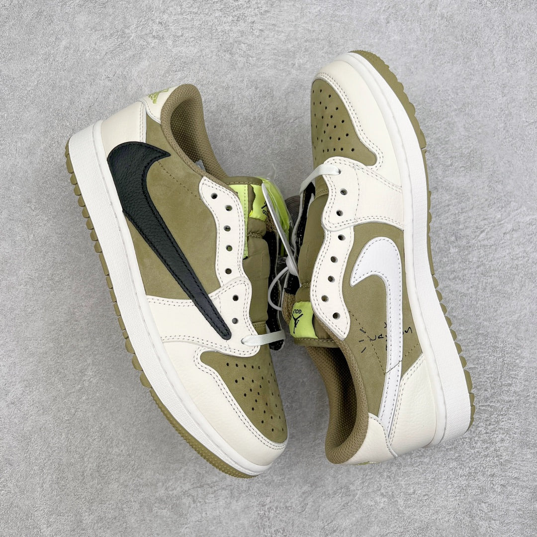 KZ Batch-Air Jordan 1  × Travis Scott “Golf Olives”