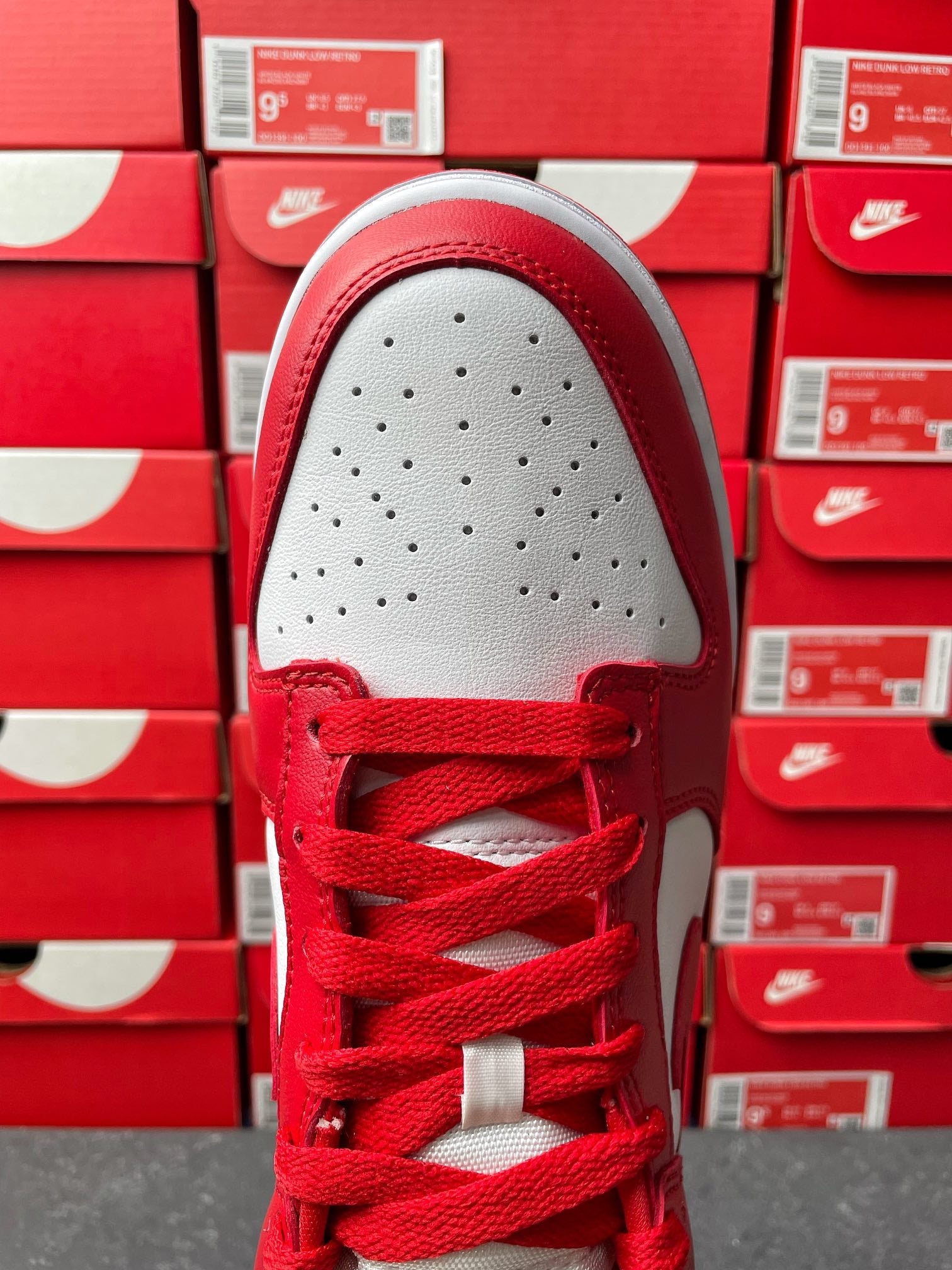 G Batch-Nike Dunk Low “University Red”