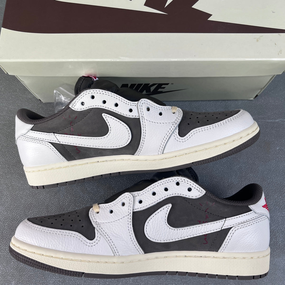 PK4.0 Batch-Air Jordan 1  × Travis Scott  “Reverse Mocha”