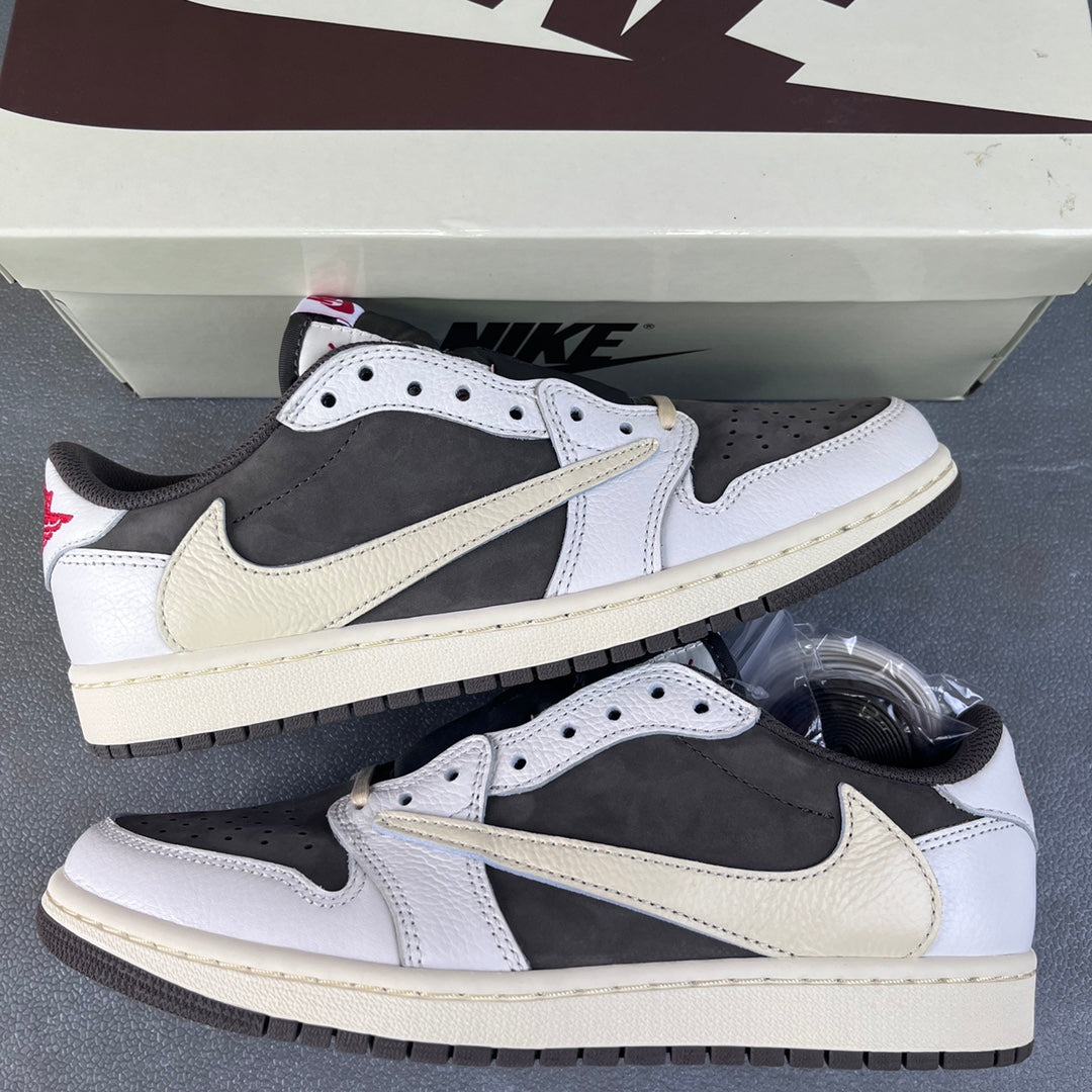 PK4.0 Batch-Air Jordan 1  × Travis Scott  “Reverse Mocha”