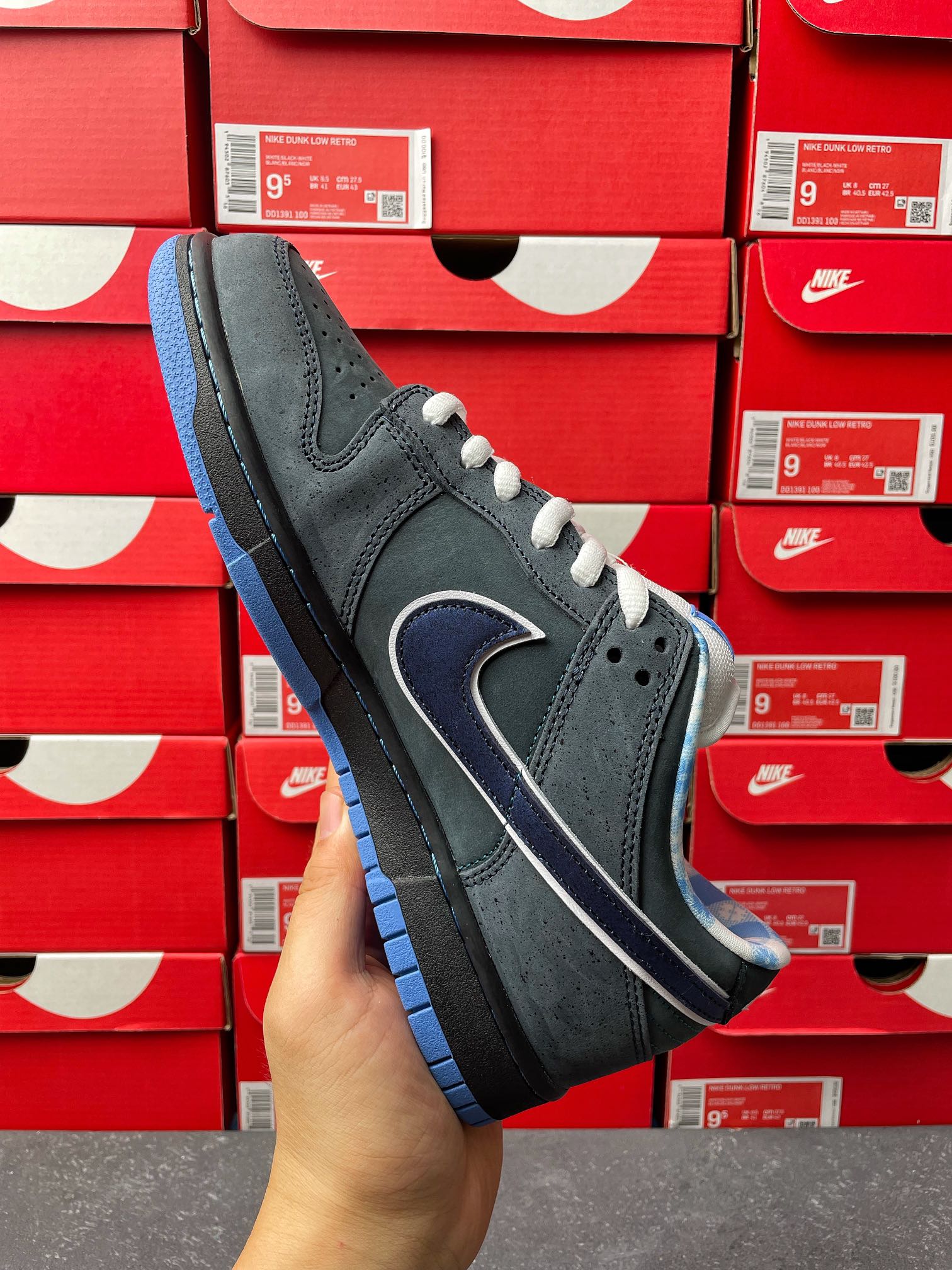 S2 Batch-Concepts x NK SB Dunk Low "Blue Lobster"