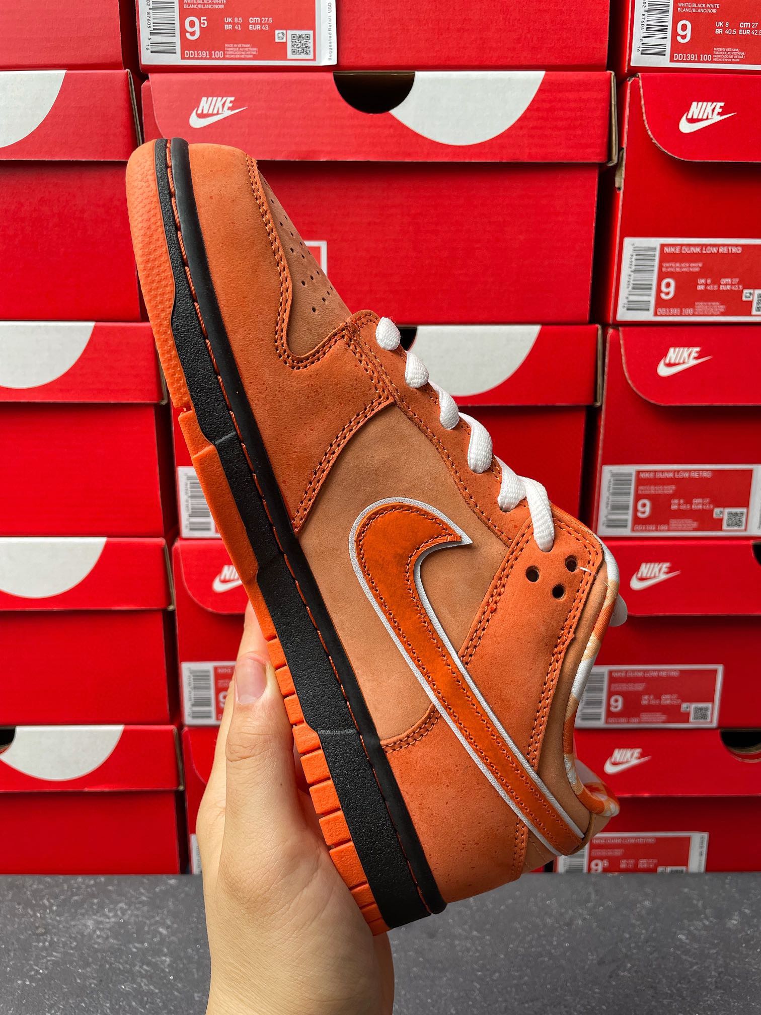 S2 Batch-Concepts x NK SB Dunk Low "Orange Lobster"