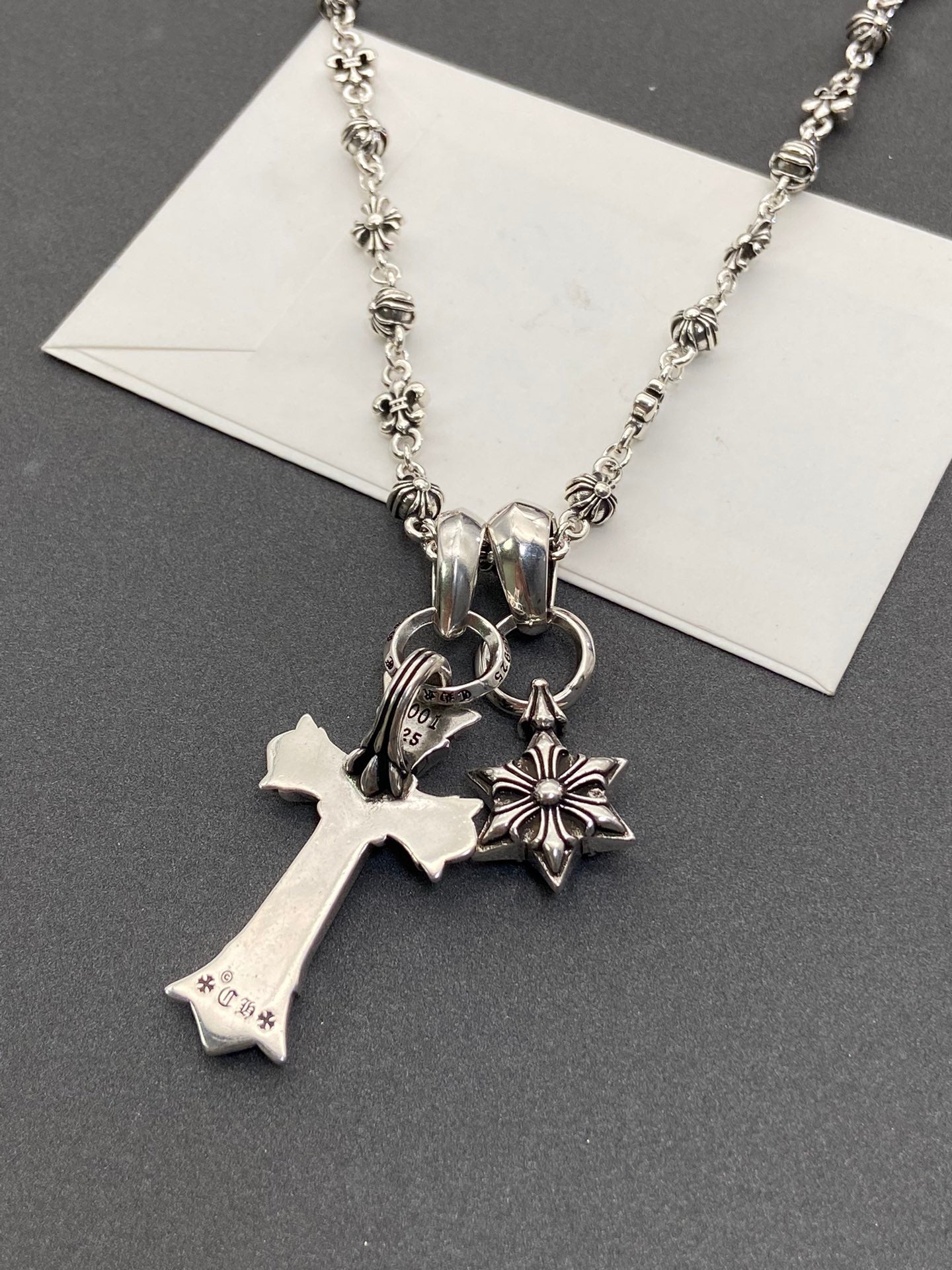 LuxluxHouse Best Quality Accessories Necklace Chrome Hearts