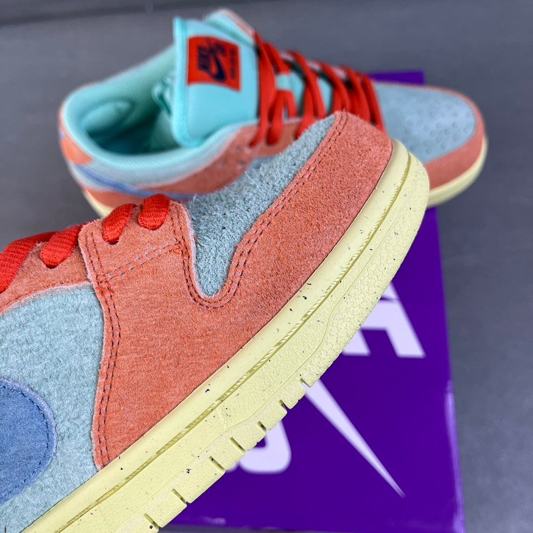 S2 Batch-Nike Dunk Low “Orange and Emerald Rise”