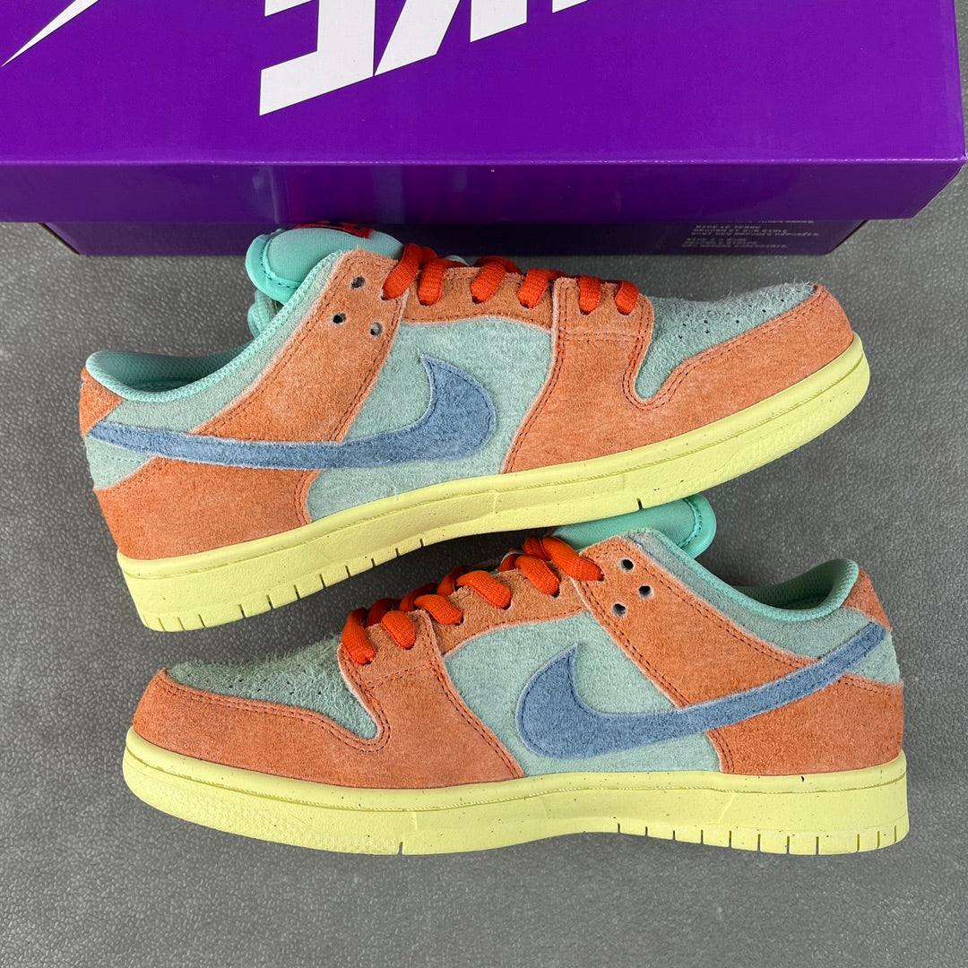 S2 Batch-Nike Dunk Low “Orange and Emerald Rise”