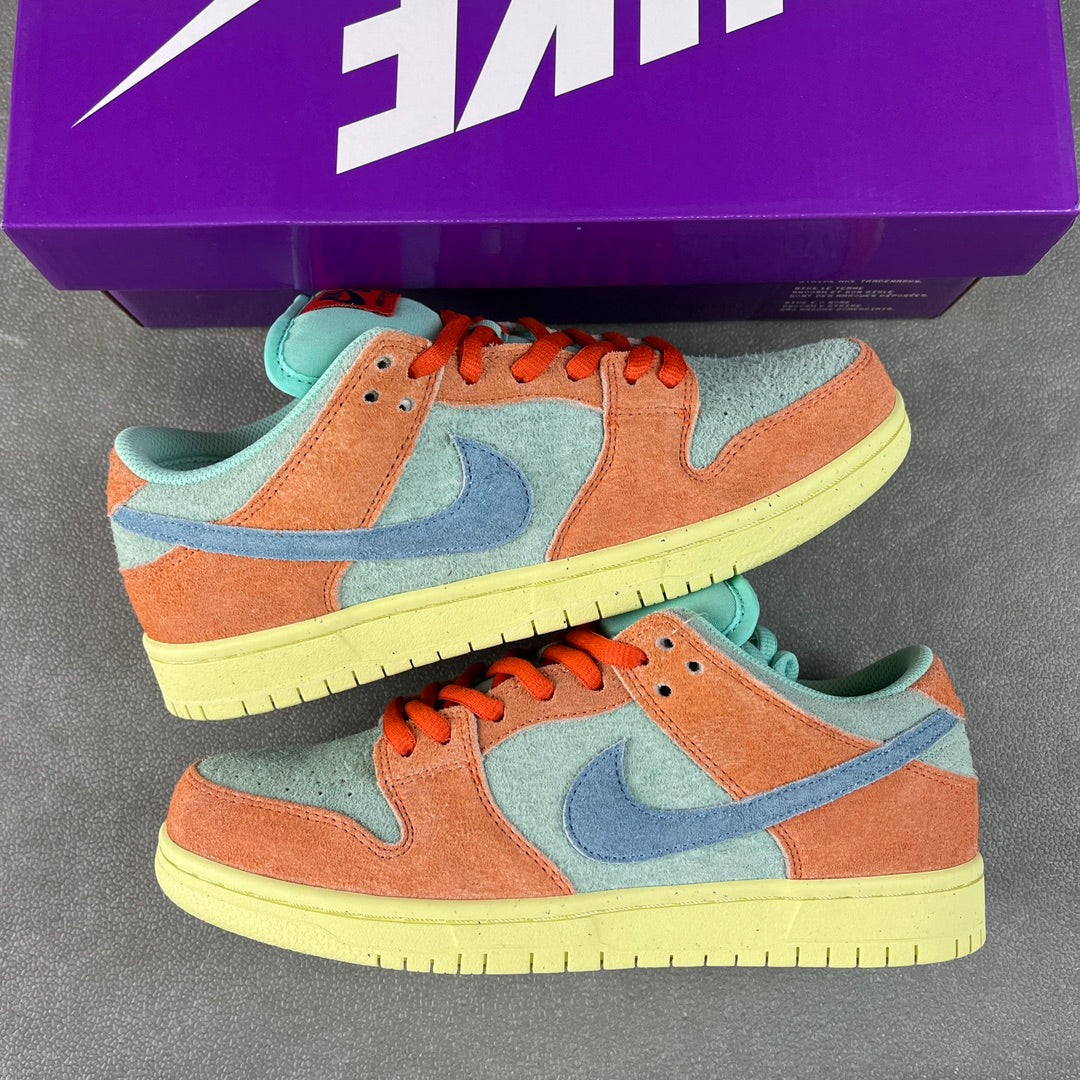 S2 Batch-Nike Dunk Low “Orange and Emerald Rise”