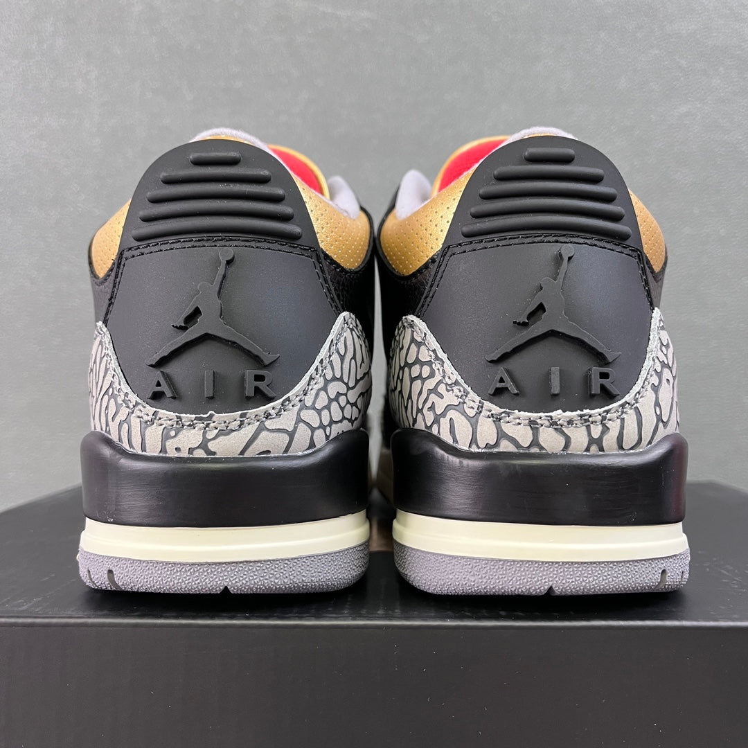 PB Batch-Air Jordan 3 “Black Gold”