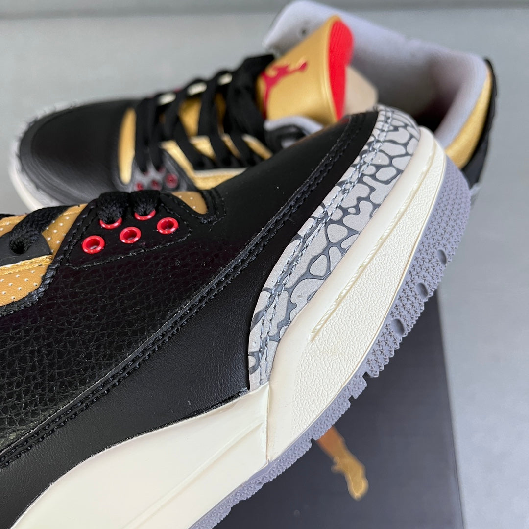 PB Batch-Air Jordan 3 “Black Gold”