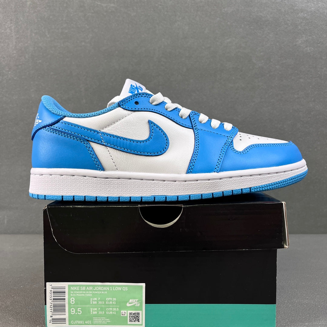 DT Batch-Nike SB × Air Jordan 1 retro Low OG “UNC”