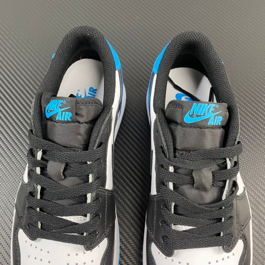 DT Batch-Air Jordan 1 retro Low OG “Black and Dark Powder Blue”