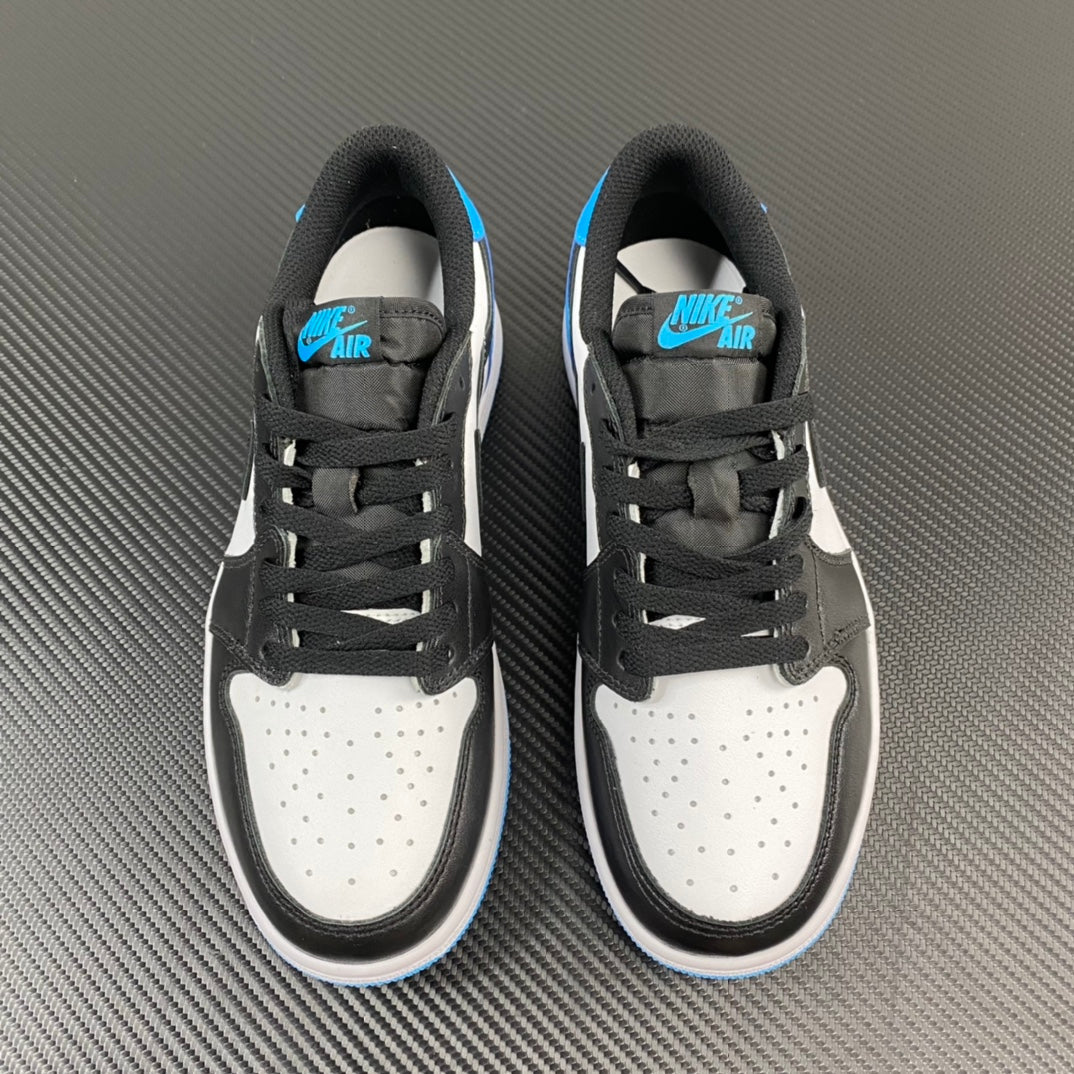 DT Batch-Air Jordan 1 retro Low OG “Black and Dark Powder Blue”