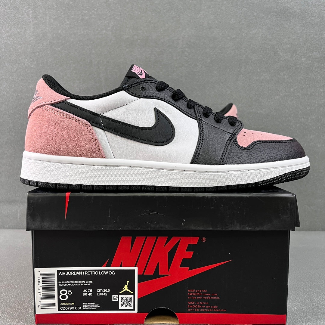 DT Batch-Air Jordan 1 retro Low OG “Bleached Coral”