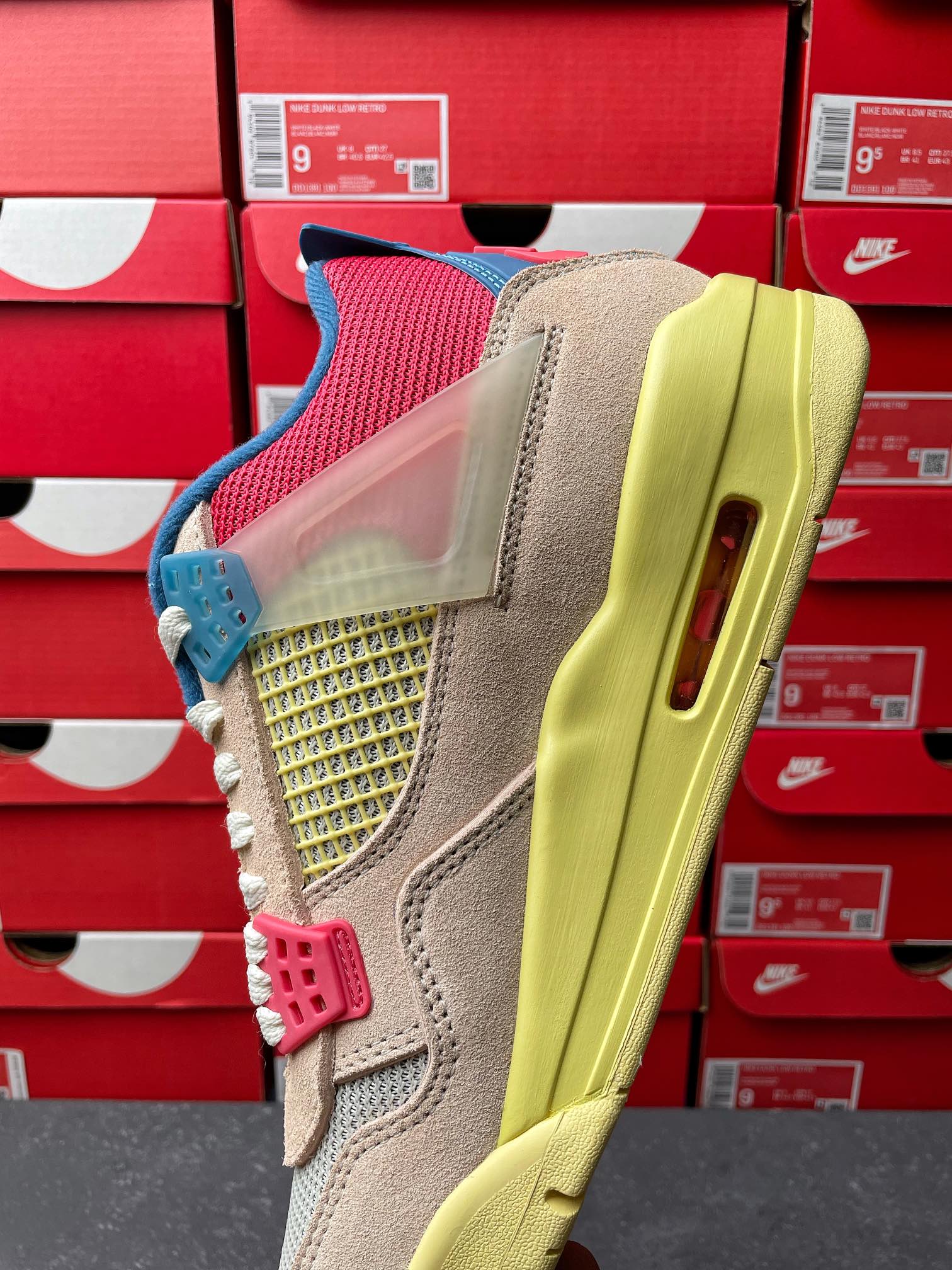 PK Batch-Union LA × Air Jordan 4 “Guava ice”