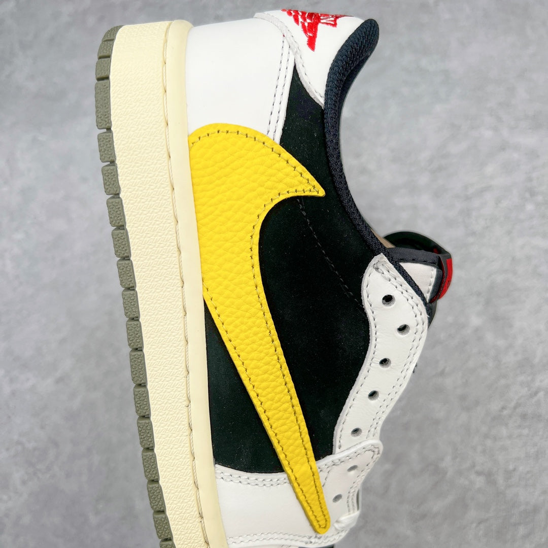 KZ Batch-Air Jordan 1  × Travis Scott “White Yellow”