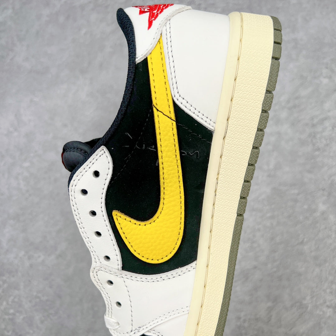 KZ Batch-Air Jordan 1  × Travis Scott “White Yellow”