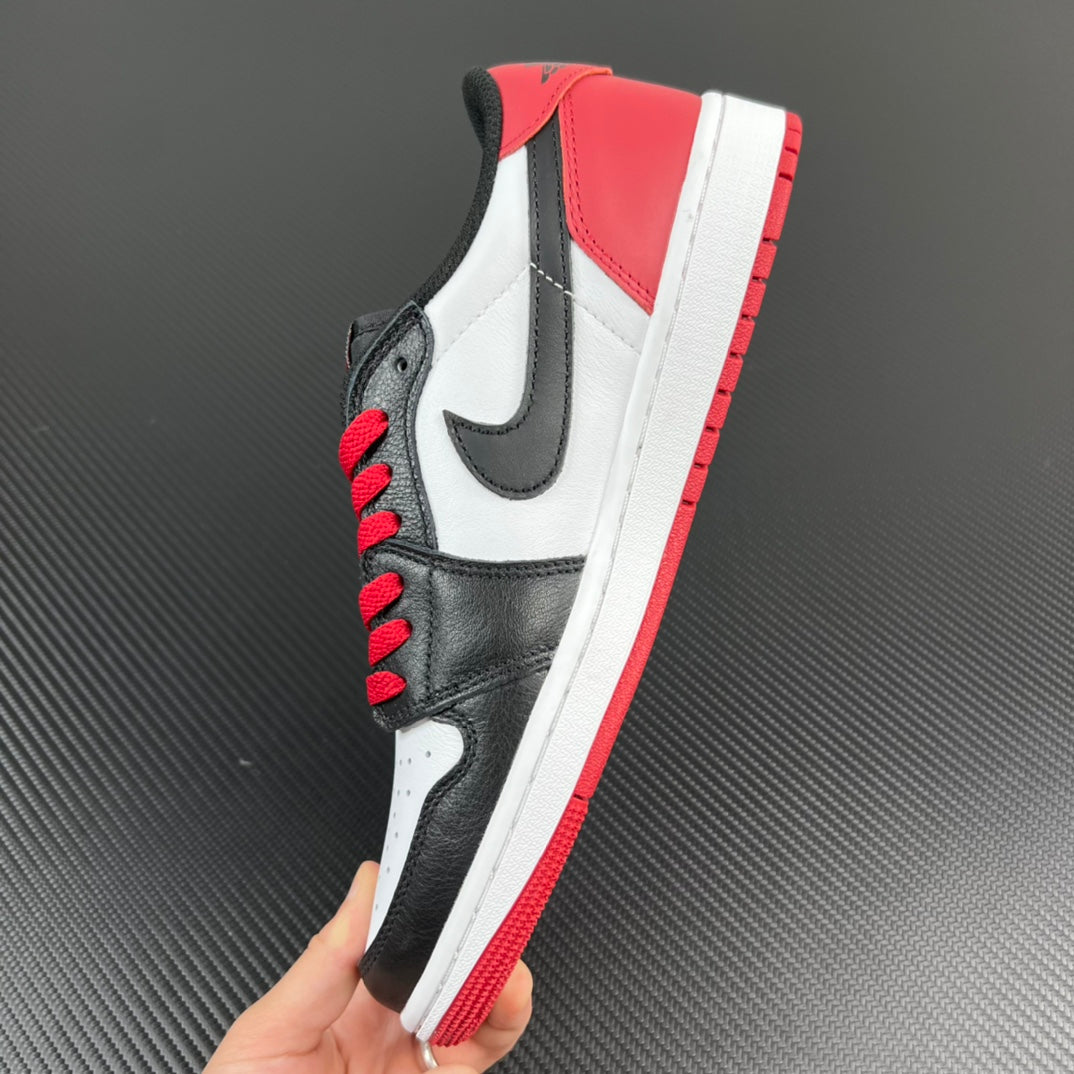 DT Batch-Air Jordan 1 OG Low “Black Toe”